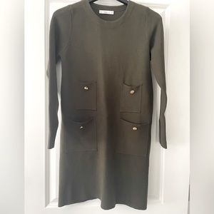 ZARA Knit Sweater Dress